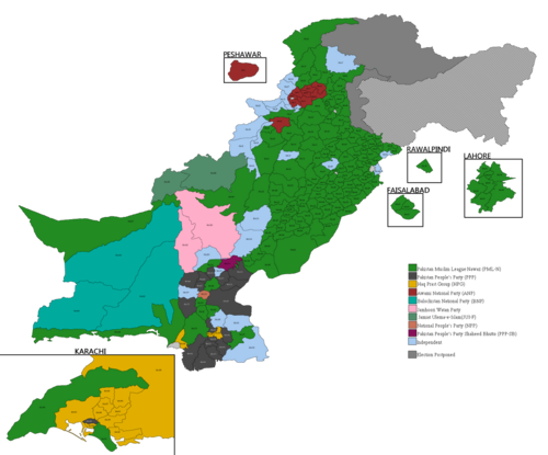 1997 Pakistani general election